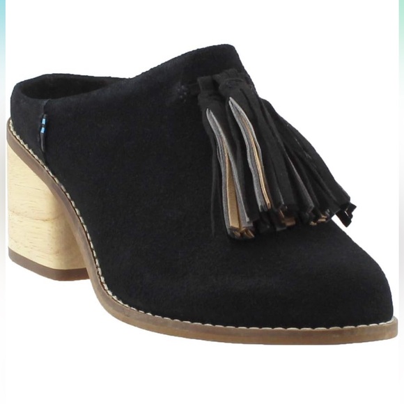 Toms Leila Tassel Mule - Picture 9 of 12